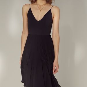 Wilfred Dancer Midi Dress in Navy